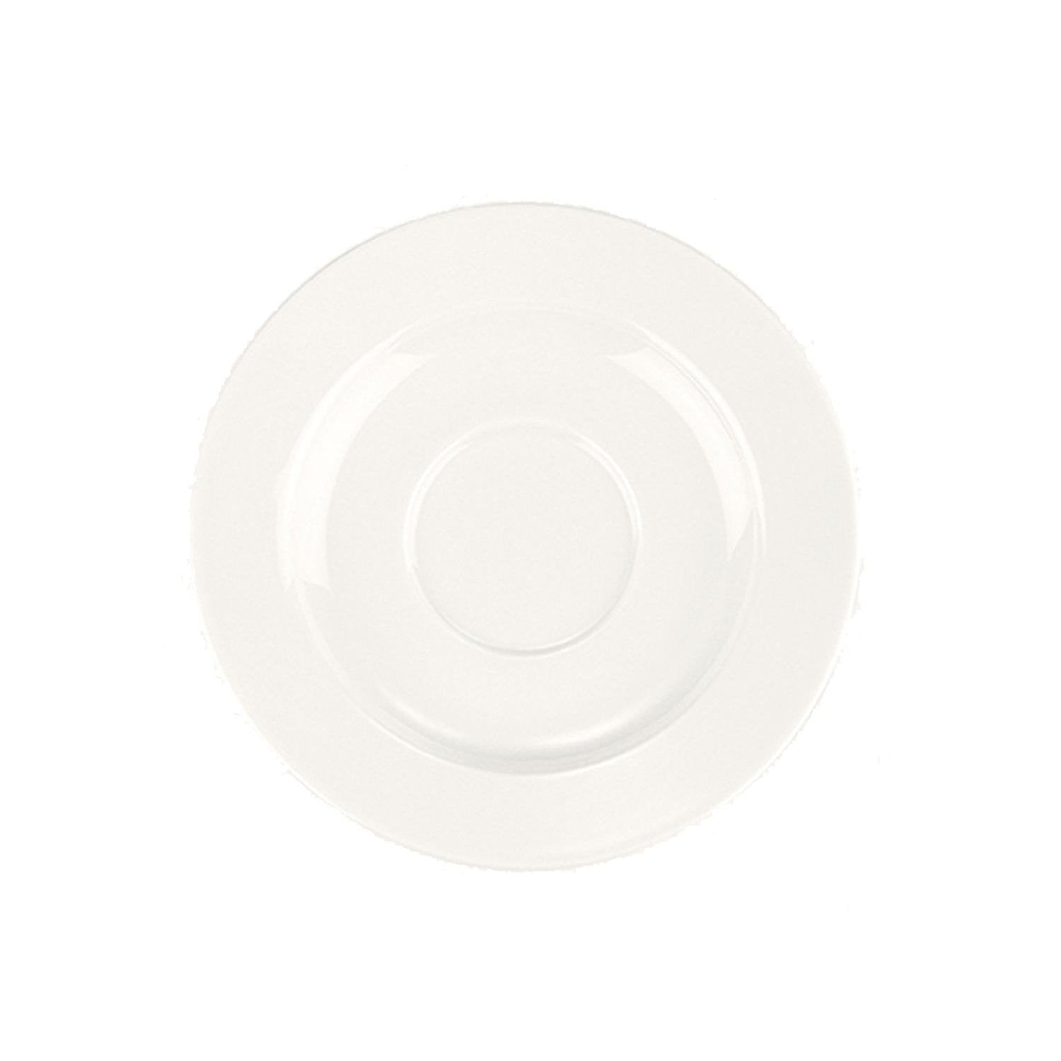 Gourmet dia.6.25" Round Warm White Vitrified Saucer