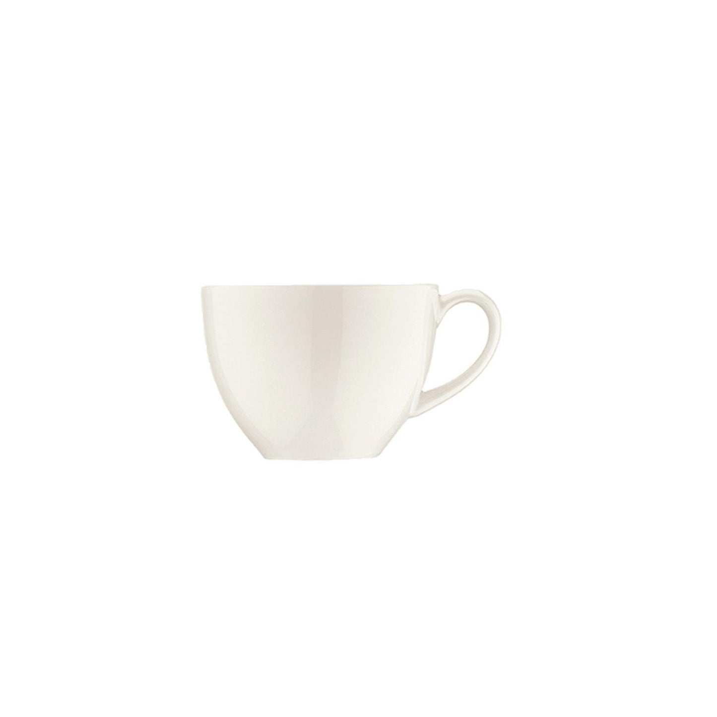 Turgla Vitrified Gourmet dia.2.5" h:2" 3 oz. Round Warm White Vitrified Espresso Cup - Case Pack: 6