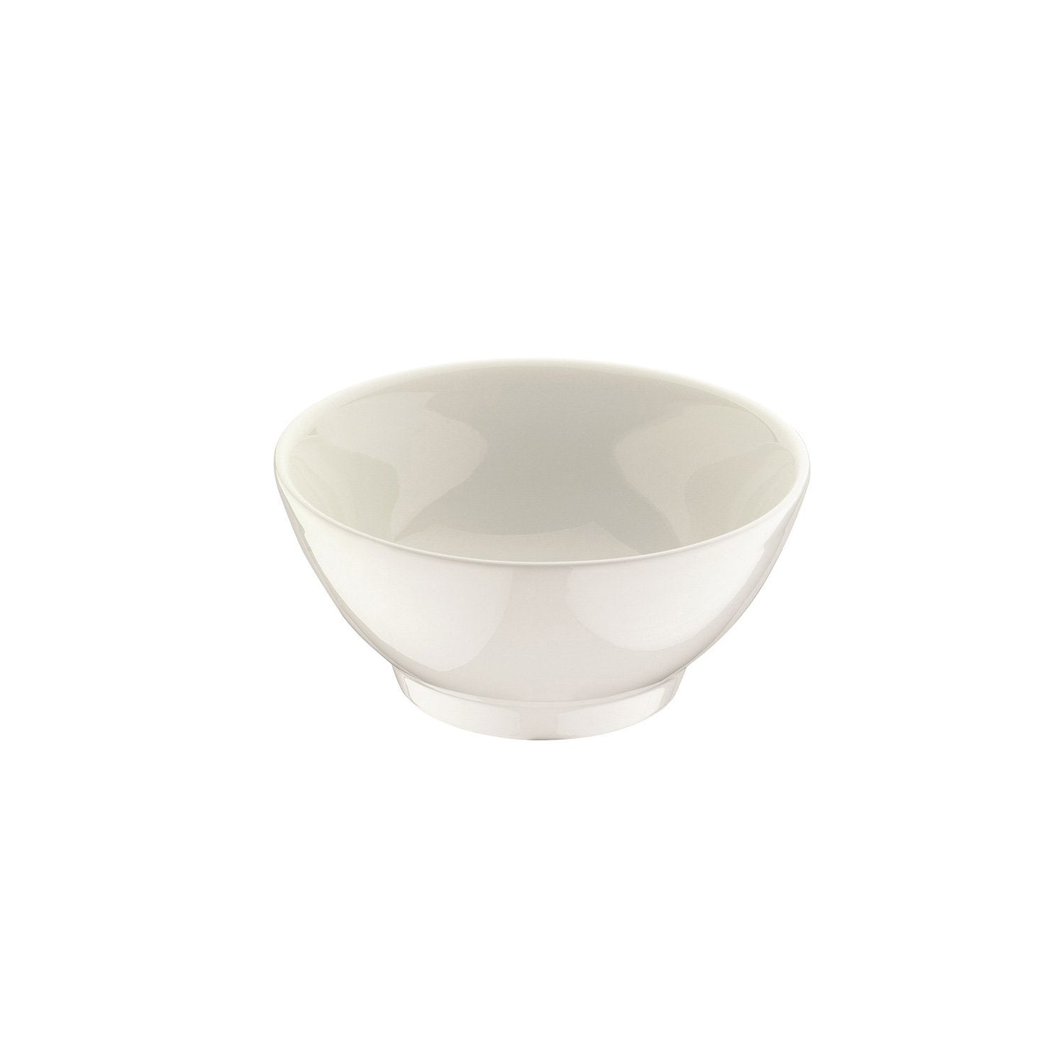 Gourmet dia.5.5" h:2.75" 15 oz. Round Warm White Vitrified Bowl