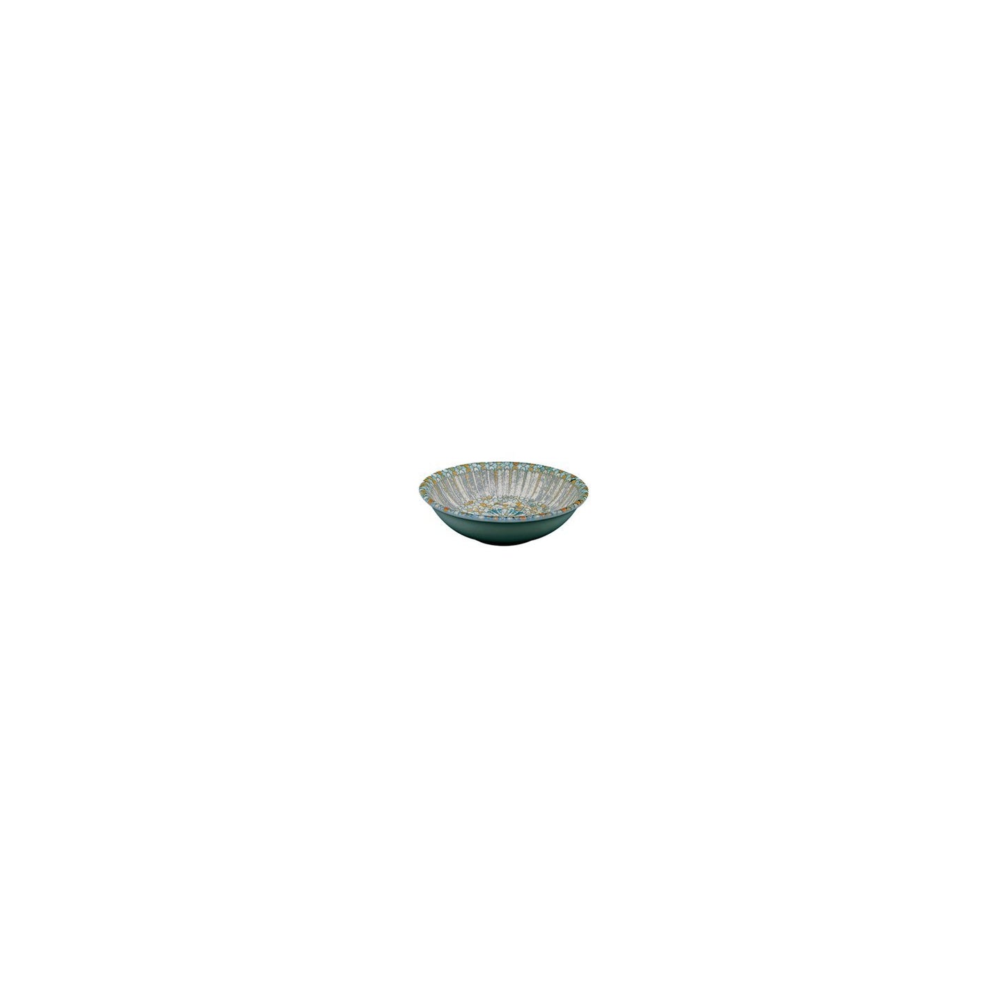 Luca Mosaic Matte dia.3.5" h:1" 2 oz. Round Decorated Vitrified Bowl