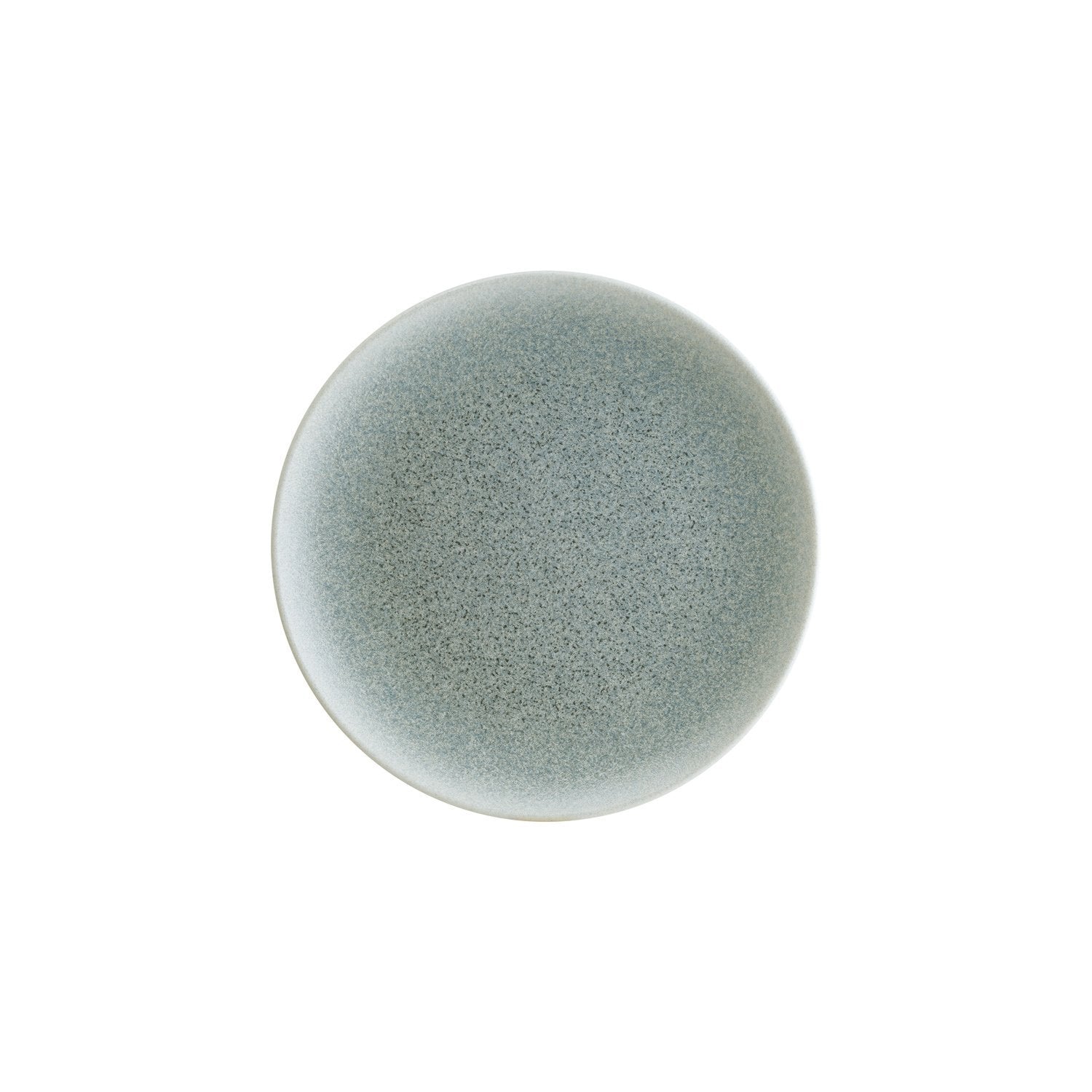 Luca Ocean Matte dia.10.5" Round Blue Vitrified Plate