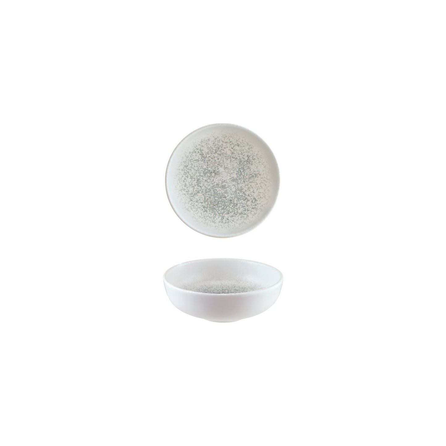 Turgla Vitrified Luna Ocean dia.5.5" h:2" 15 oz. Round Decorated Vitrified Bowl - Case Pack: 12