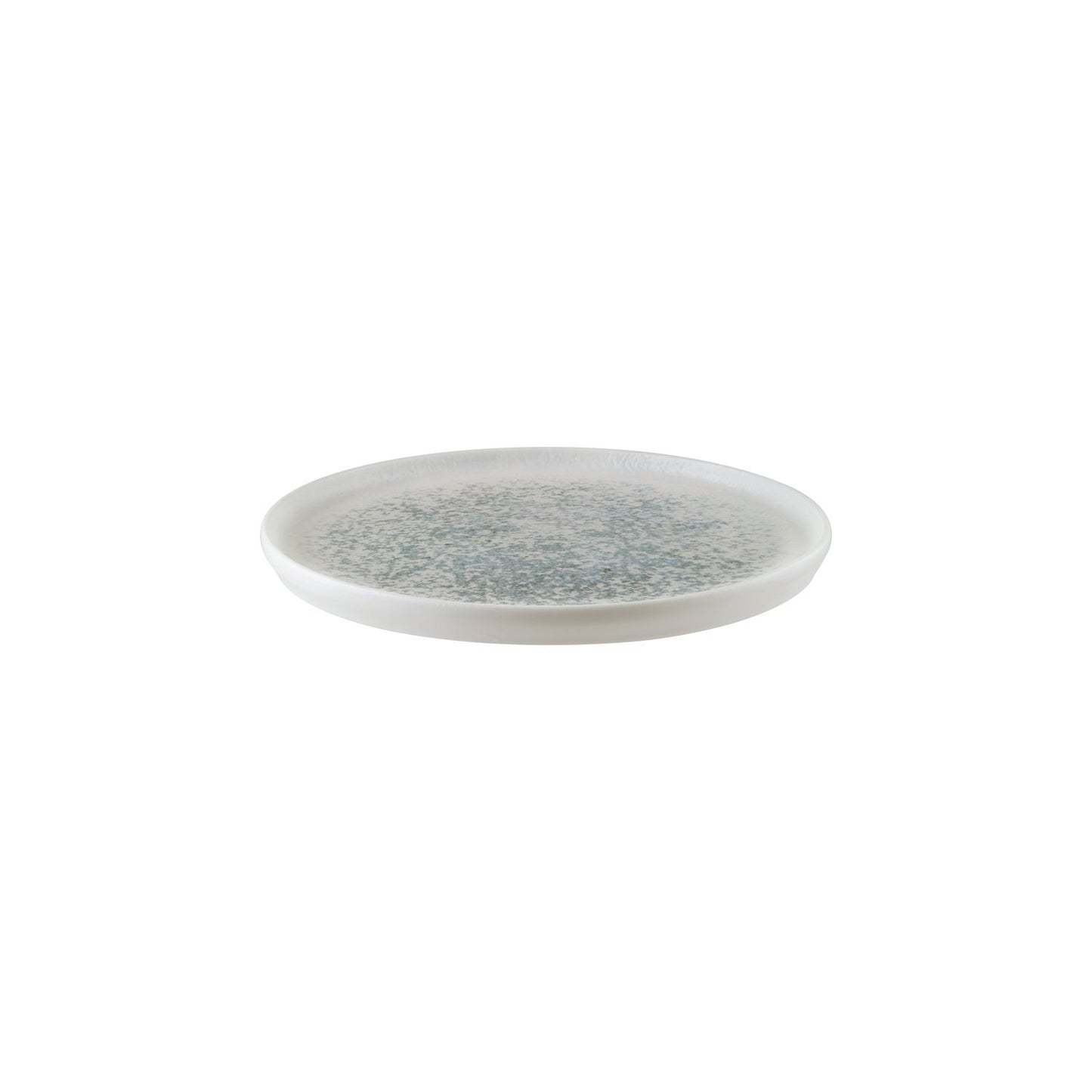 Turgla Vitrified Luna Ocean dia.11" Round Decorated Vitrified Plate - Case Pack: 6