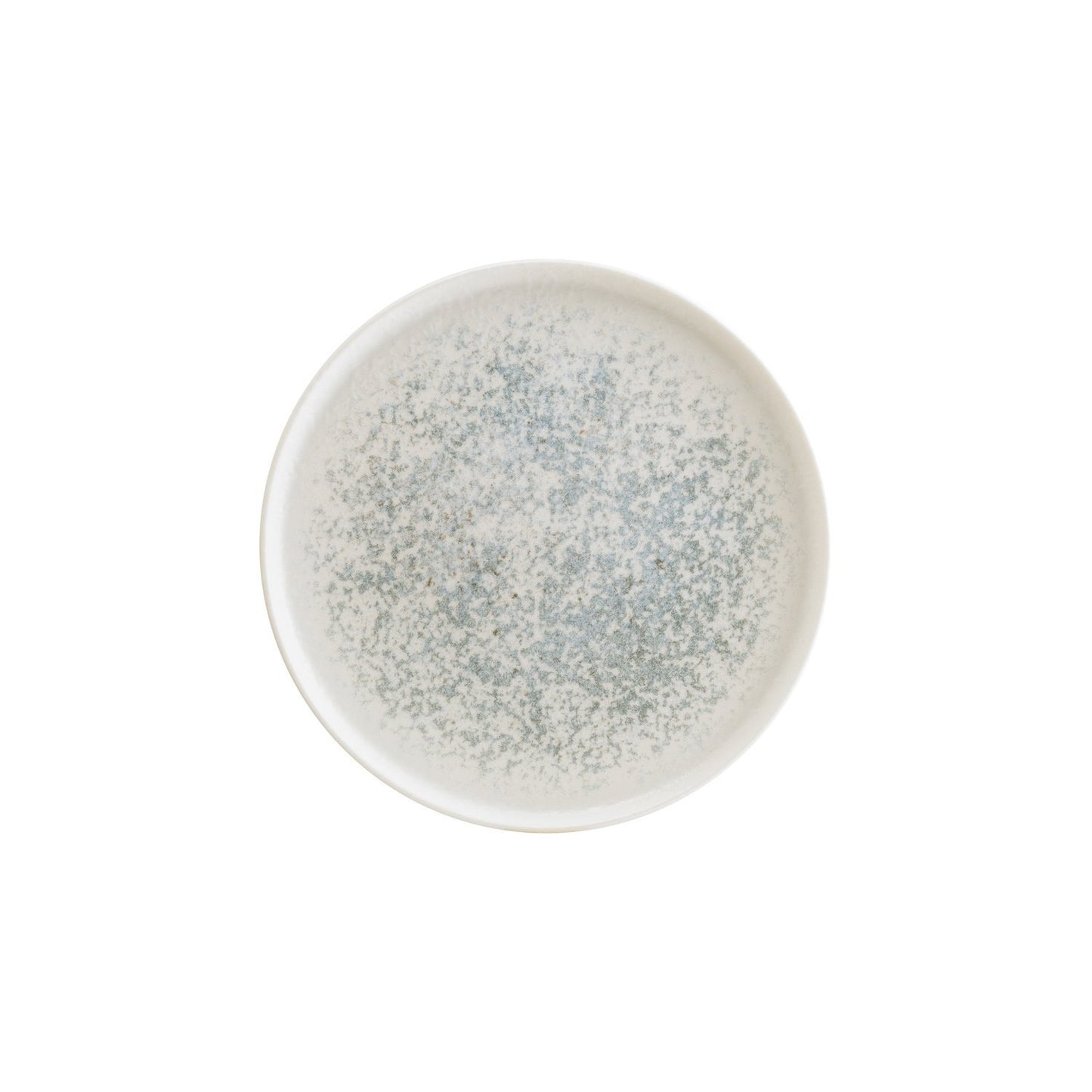 Turgla Vitrified Luna Ocean dia.11" Round Decorated Vitrified Plate - Case Pack: 6