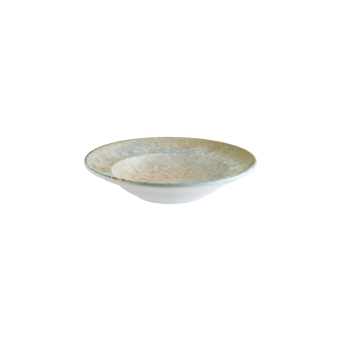 Turgla Vitrified Luz dia.10.75" h:2.25" 16 oz. Round Decorated Vitrified Bowl - Case Pack: 6