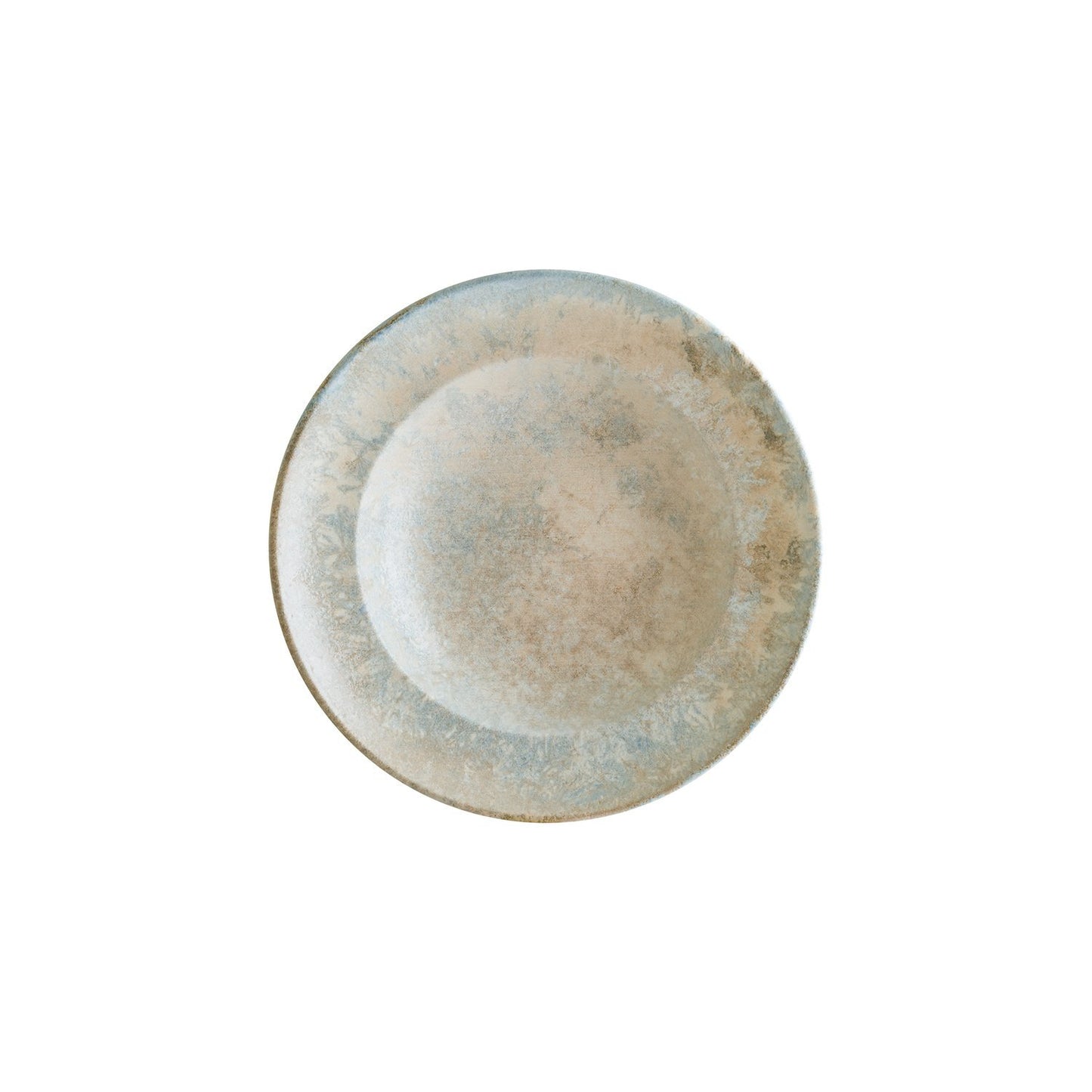 Turgla Vitrified Luz dia.10.75" h:2.25" 16 oz. Round Decorated Vitrified Bowl - Case Pack: 6