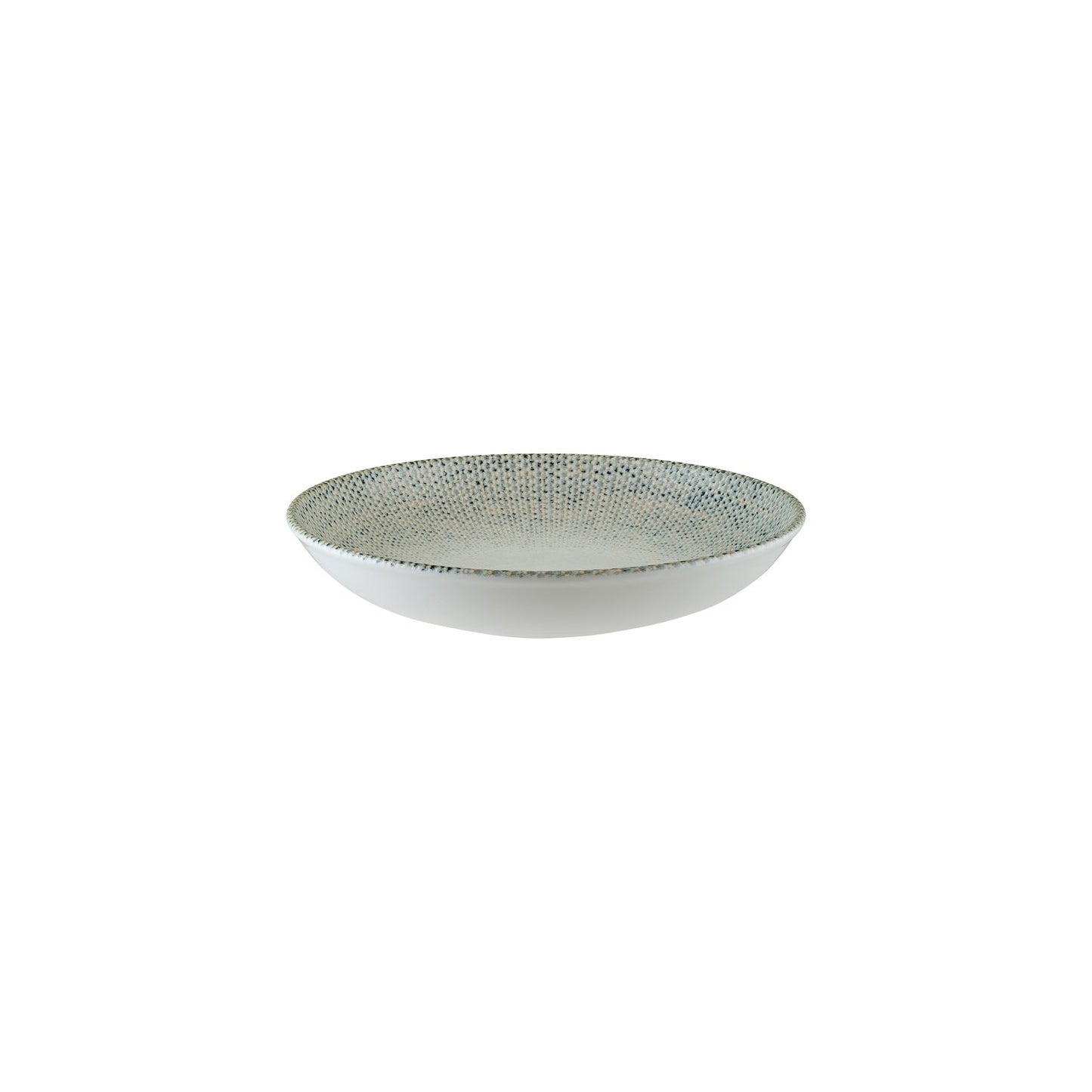 Turgla Vitrified Sway dia.10" h:2" 44 oz. Round Decorated Vitrified Bowl - Case Pack: 6