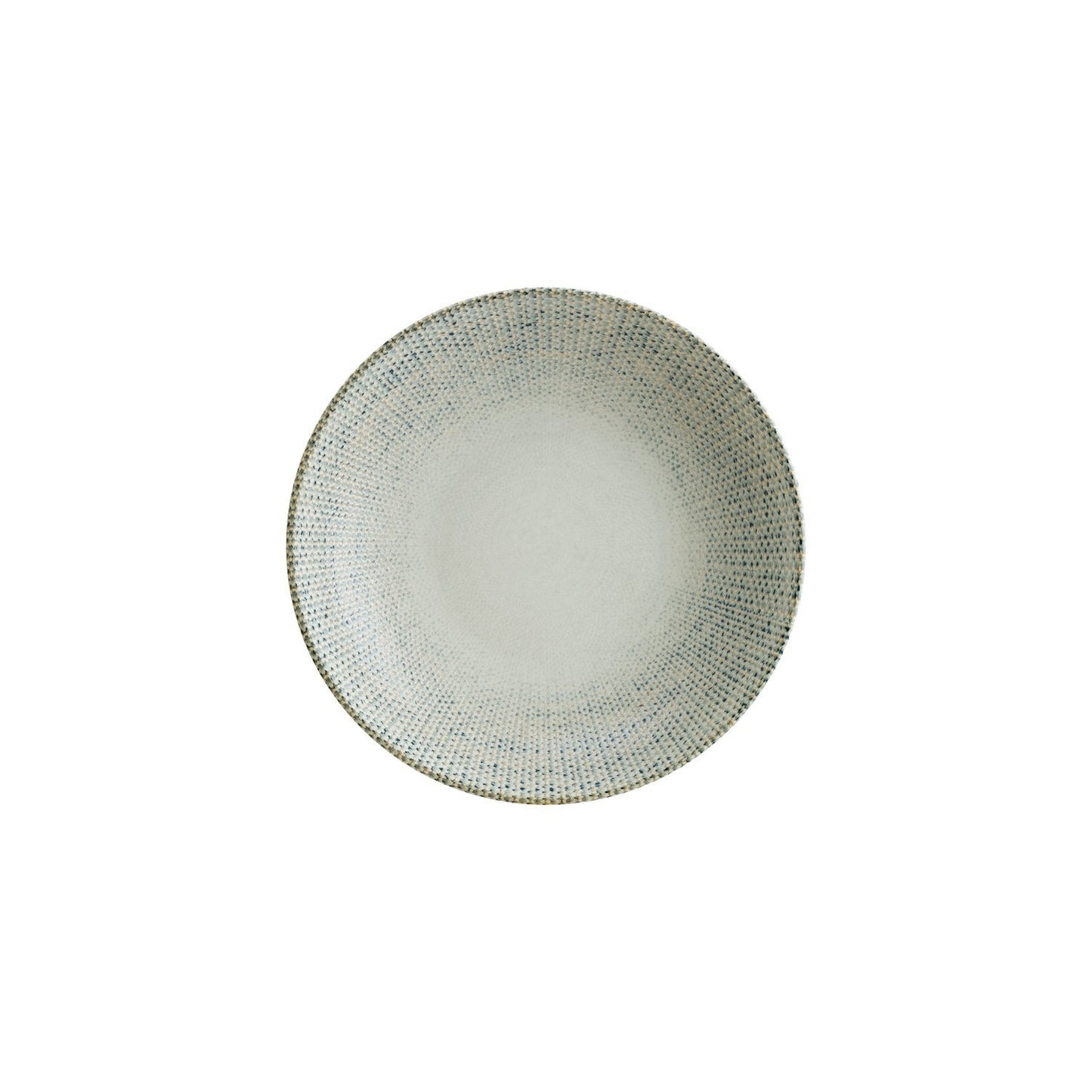 Turgla Vitrified Sway dia.10" h:2" 44 oz. Round Decorated Vitrified Bowl - Case Pack: 6
