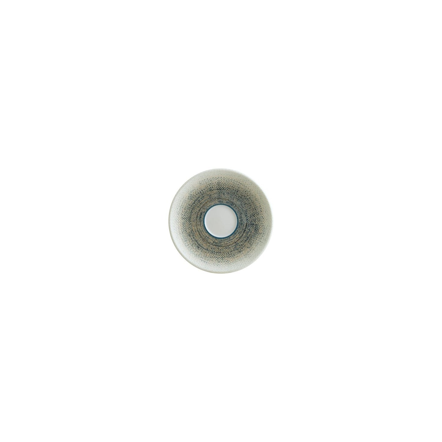 Turgla Vitrified Sway dia.4.75" Round Decorated Vitrified Saucer - Case Pack: 6