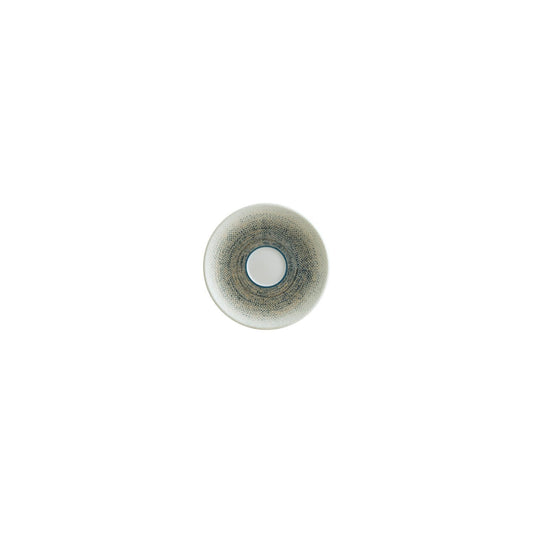 Turgla Vitrified Sway dia.4.75" Round Decorated Vitrified Saucer - Case Pack: 6