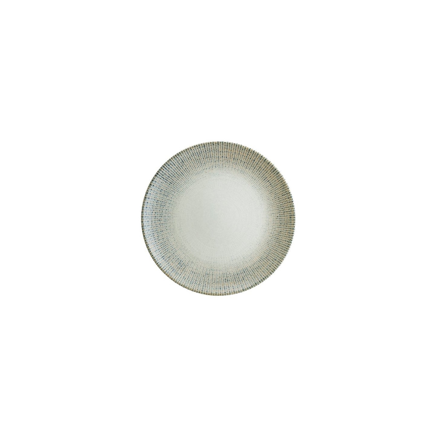 Turgla Vitrified Sway dia.7.5" Round Decorated Vitrified Plate - Case Pack: 12