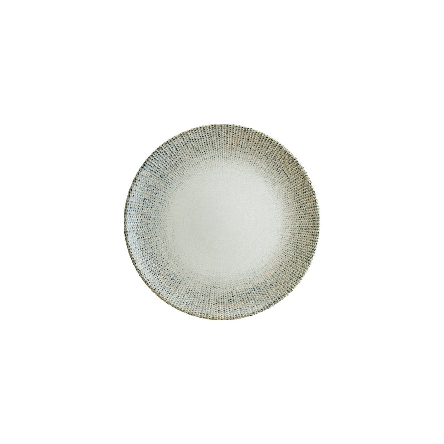 Turgla Vitrified Sway dia.9" Round Decorated Vitrified Plate - Case Pack: 12