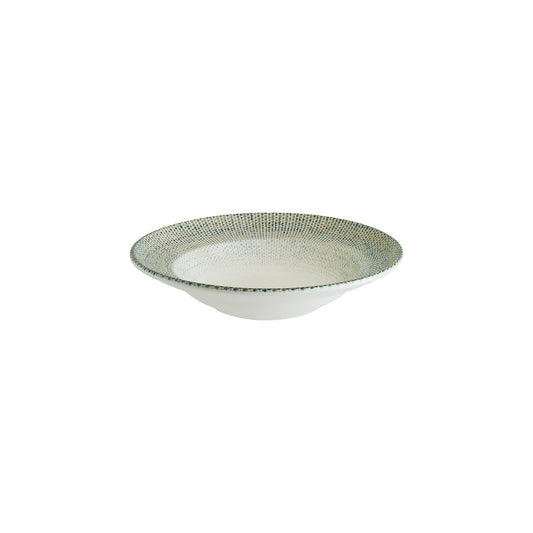 Sway dia.10.75" h:2.25" 16 oz. Round Decorated Vitrified Bowl