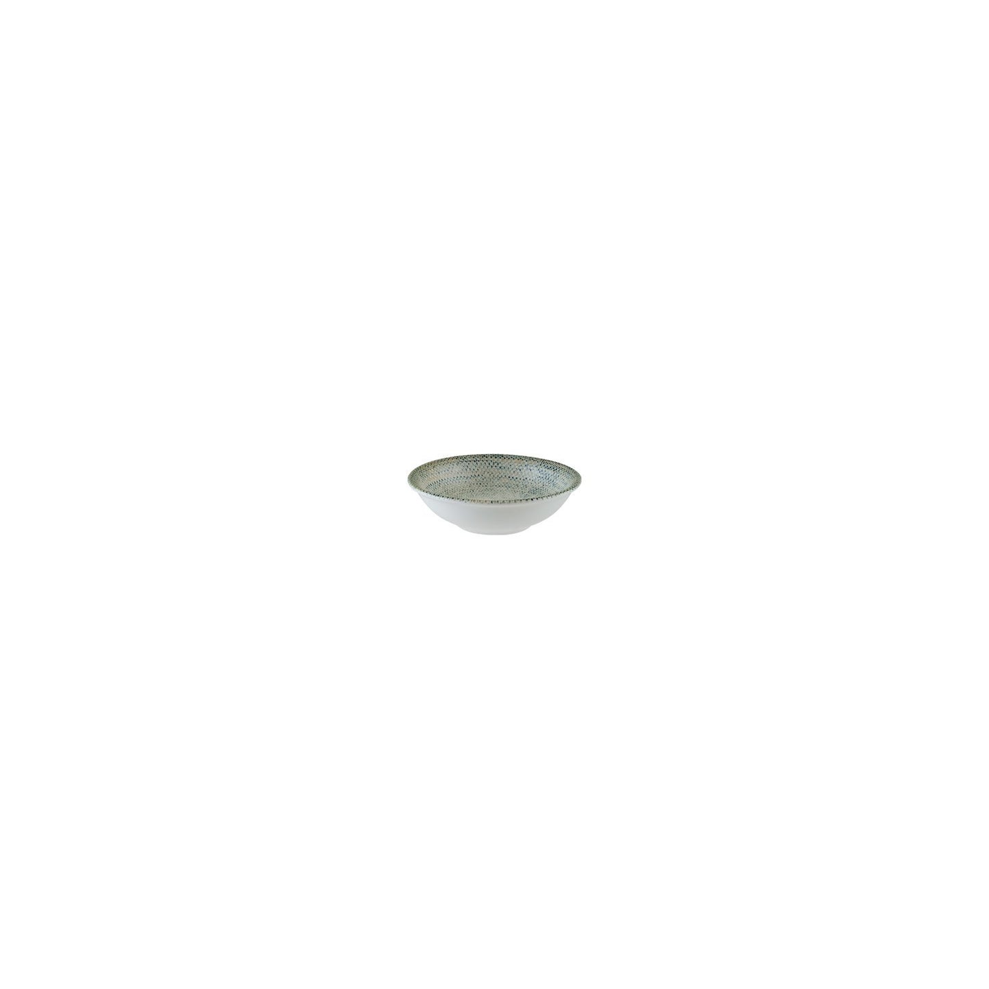 Turgla Vitrified Sway dia.3.5" h:1" 2 oz. Round Decorated Vitrified Bowl - Case Pack: 24