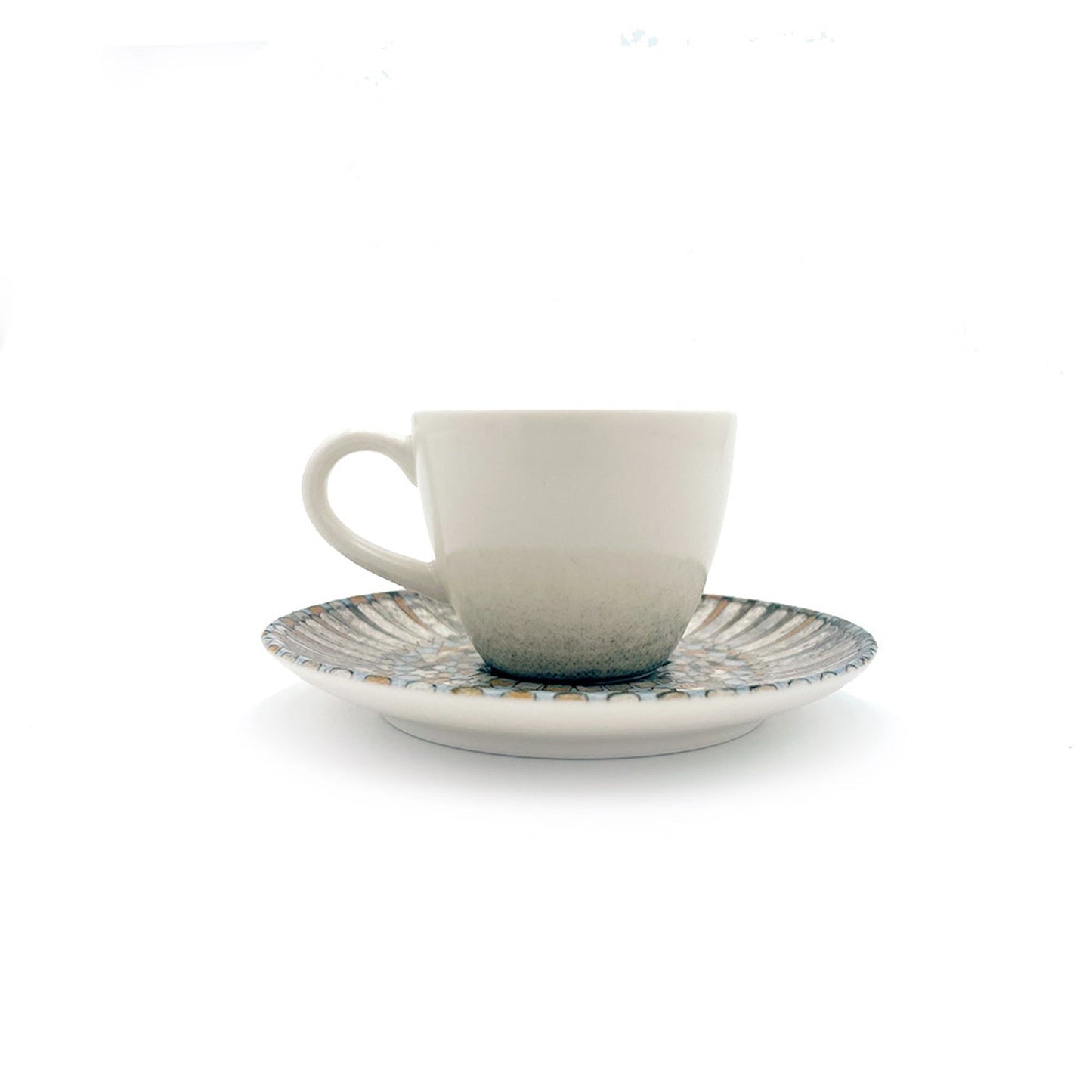 Porcelain Sway dia.2.5" h:2" 3 oz. Round Matte White Porcelain Espresso Cup - Case Pack: 6