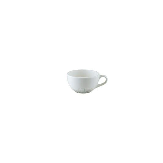 Turgla Vitrified Sway dia.3.75" h:2.25" 8 oz. Round Matte White Vitrified Cup - Case Pack: 6