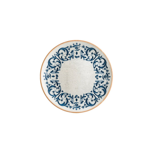 Turgla Vitrified Viento dia.10" Round Decorated Vitrified Plate - Case Pack: 12