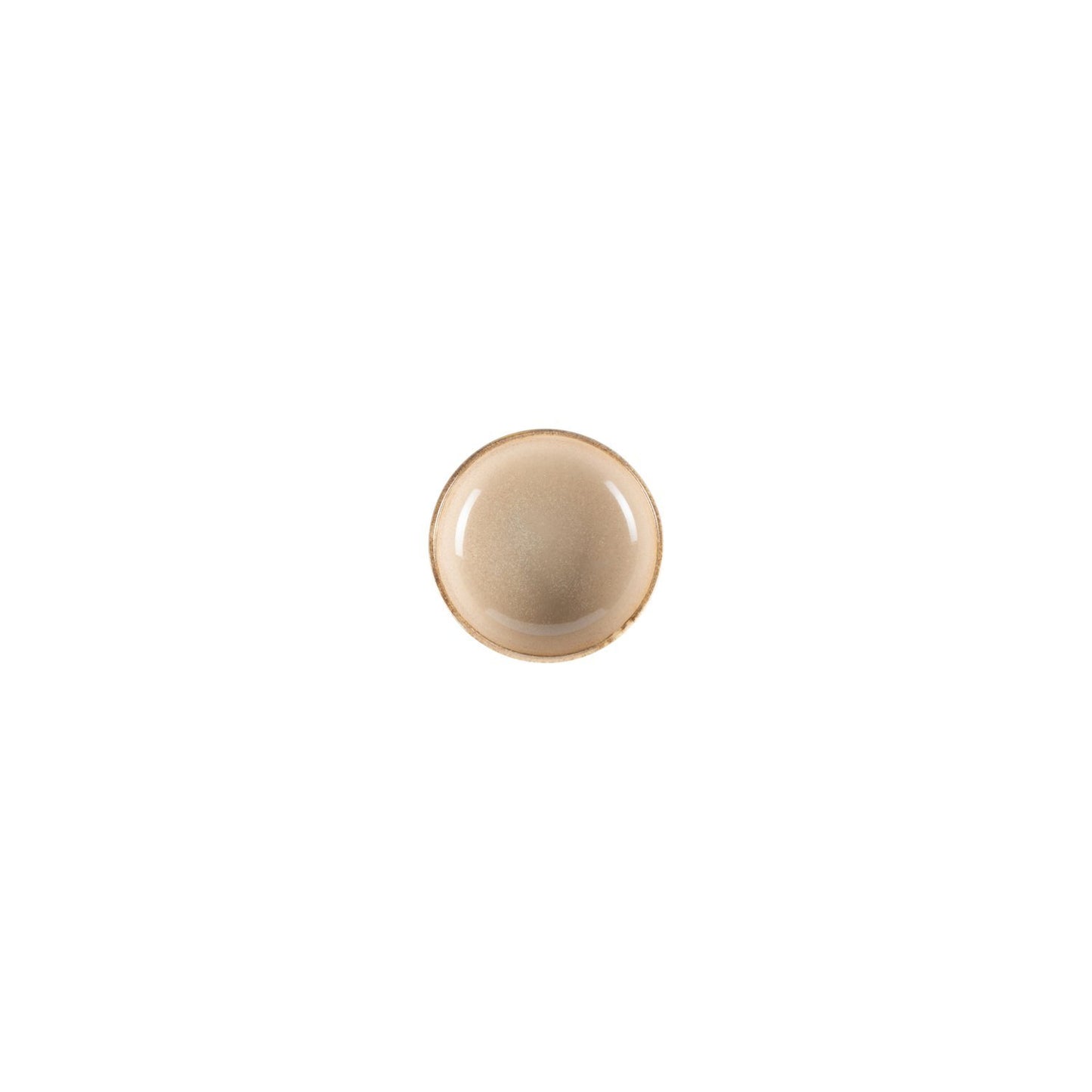 Turgla Vitrified Sand dia.4" h:0.75" 4 oz. Round Beige Vitrified Bowl - Case Pack: 12