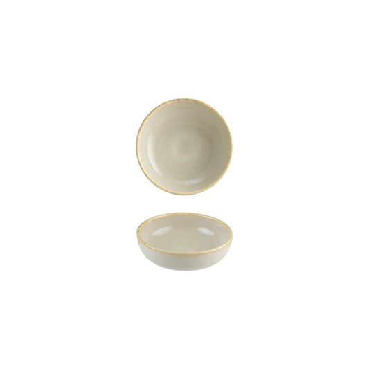 Turgla Vitrified Sand dia.5.5" h:2" 15 oz. Round Beige Vitrified Bowl - Case Pack: 12