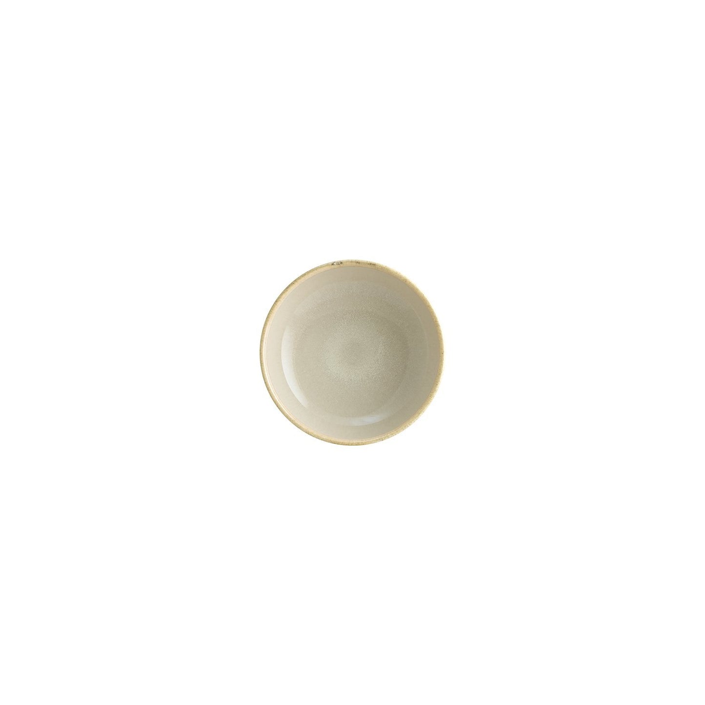 Turgla Vitrified Sand dia.5.5" h:2" 15 oz. Round Beige Vitrified Bowl - Case Pack: 12