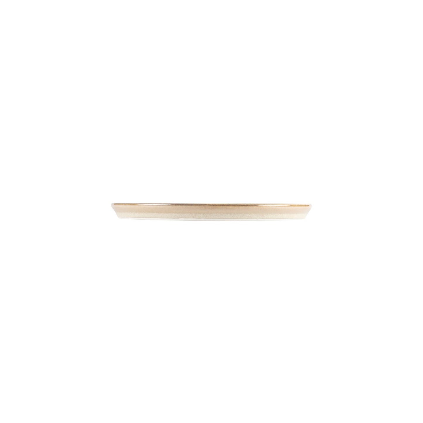 Sand dia.8.75" Round Beige Vitrified Plate