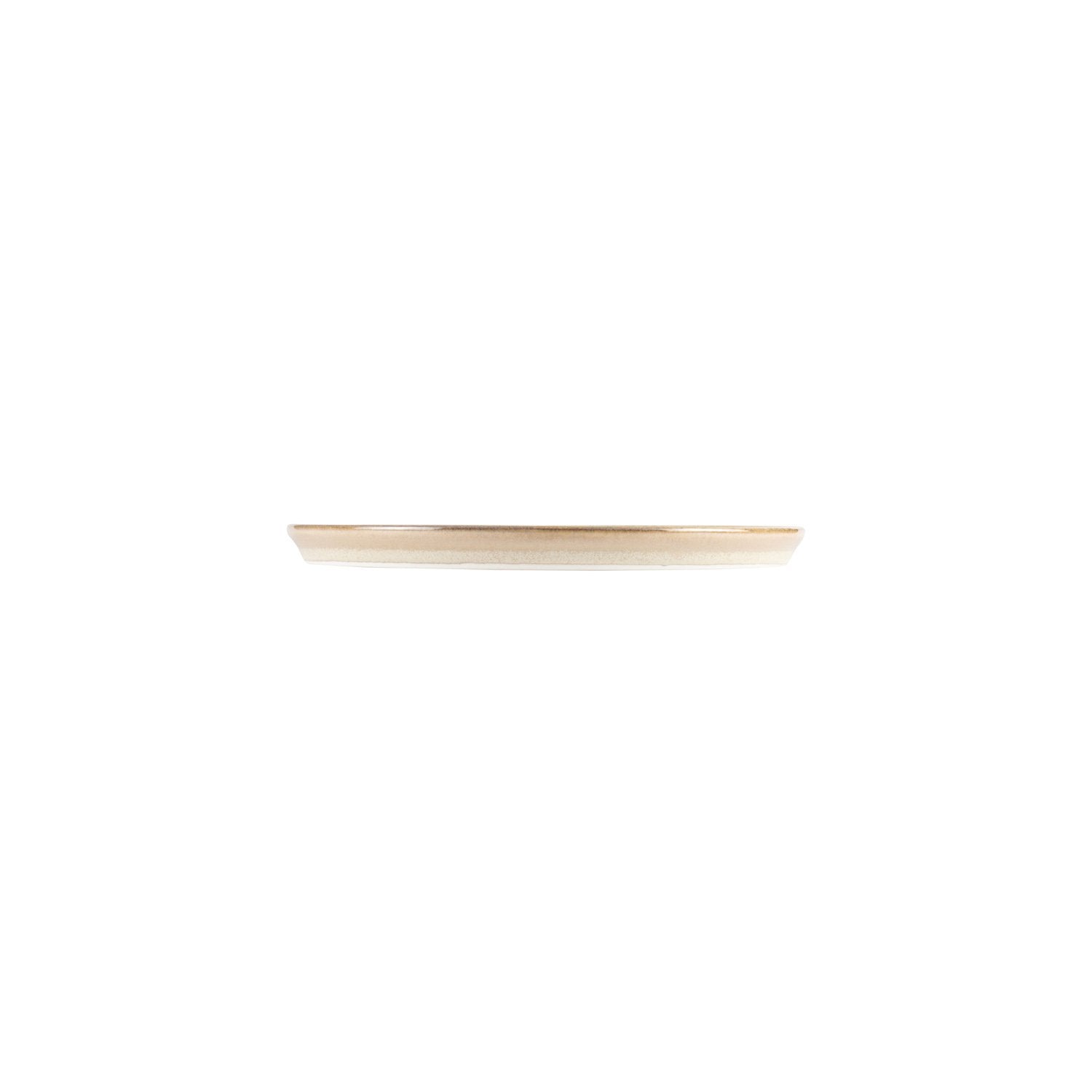 Sand dia.8.75" Round Beige Vitrified Plate