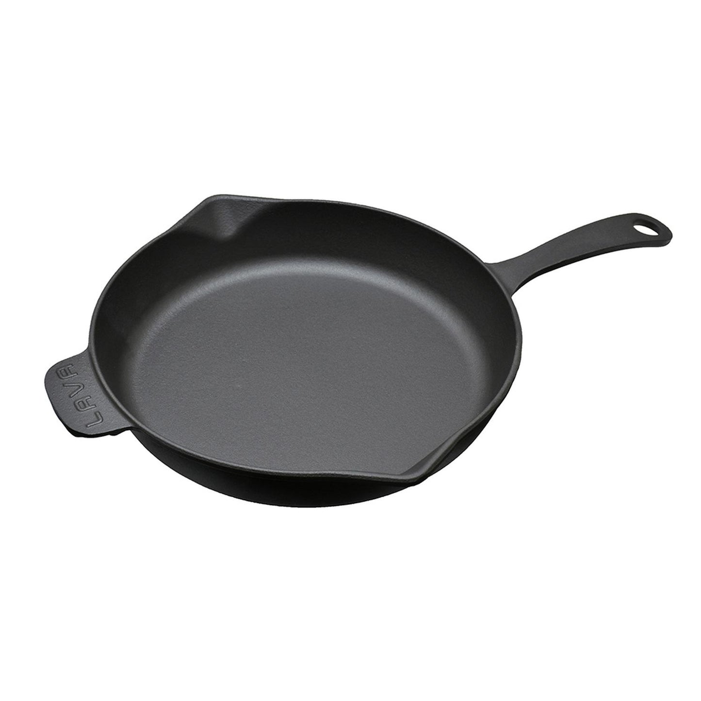 Cast Iron dia.11" h:2" Round Matte Black Cast Iron Skillet - Case Pack: 1