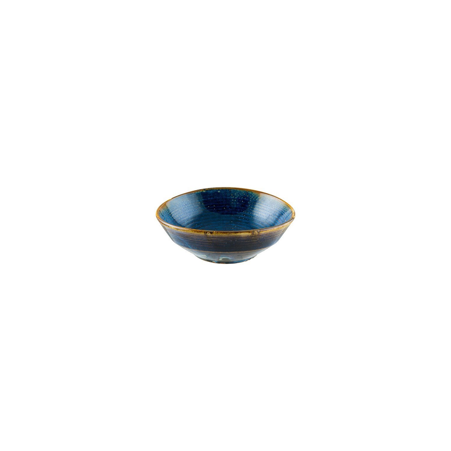 Sapphire dia.6.5" h:2.25" 14 oz. Round Blue Vitrified Bowl