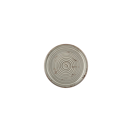 Supreme dia.6.75" Round Gray Vitrified Plate