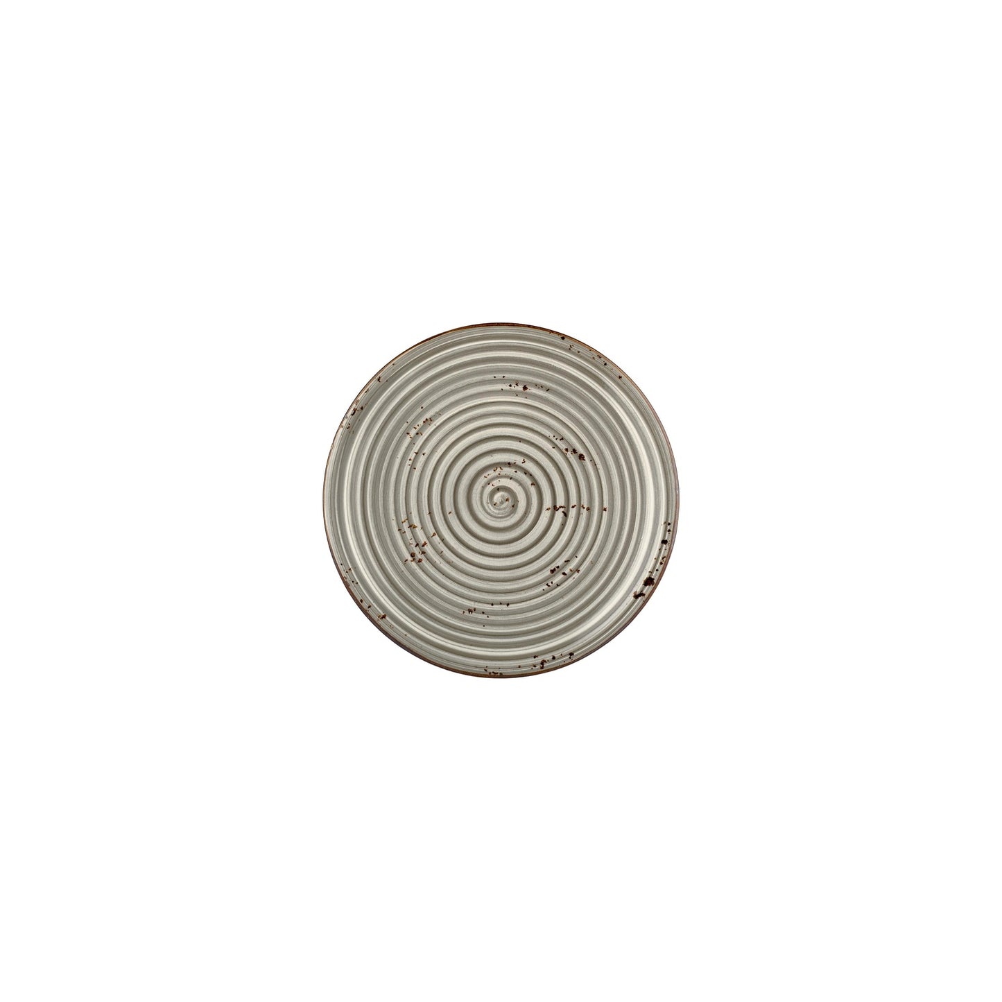 Supreme dia.7.5" Round Gray Vitrified Plate