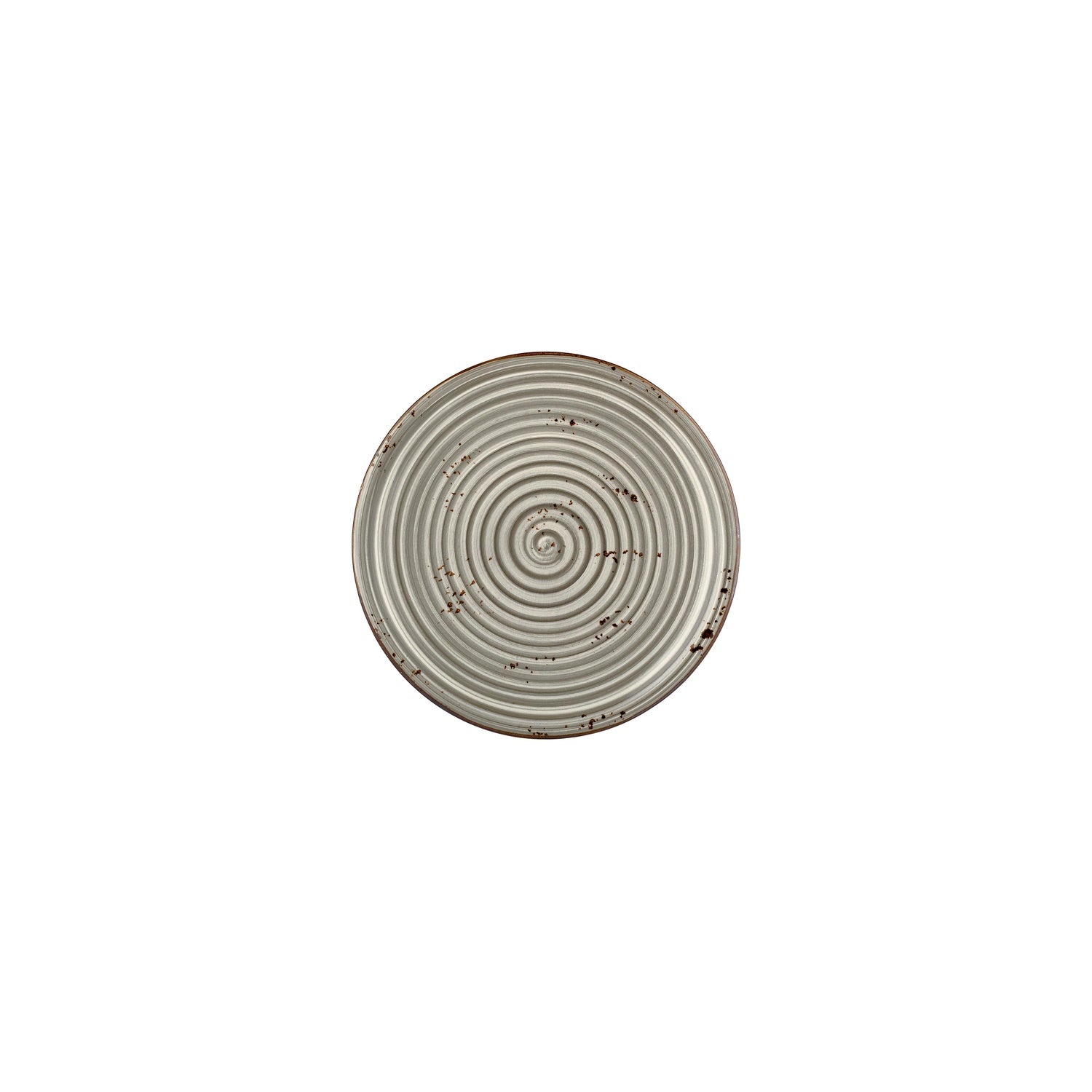 Supreme dia.7.5" Round Gray Vitrified Plate