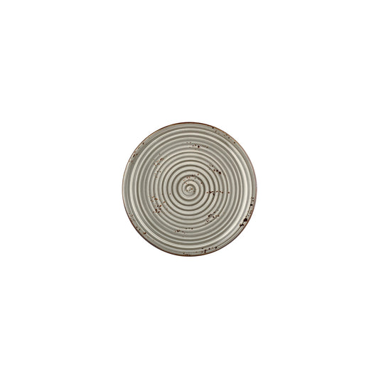 Supreme dia.7.5" Round Gray Vitrified Plate