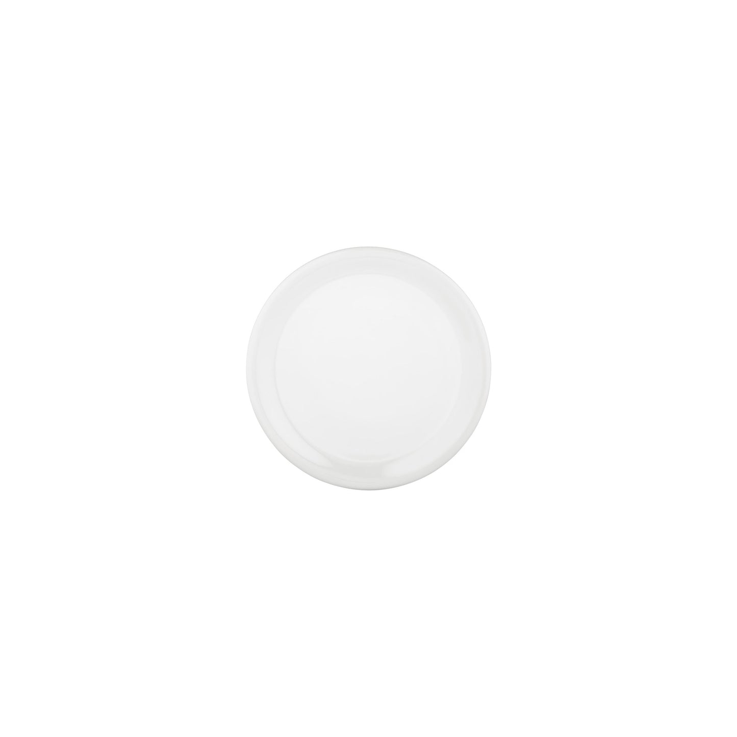 Gourmet dia.6.75" Round Warm White Vitrified Plate