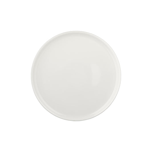 Gourmet dia.12.5" x 12.5" Round Warm White Vitrified Pizza Plate
