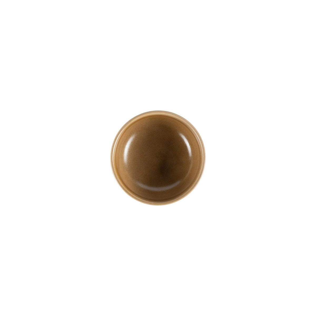 Terra Pott dia.5.75" h:2" 16 oz. Round Brown Vitrified Bowl