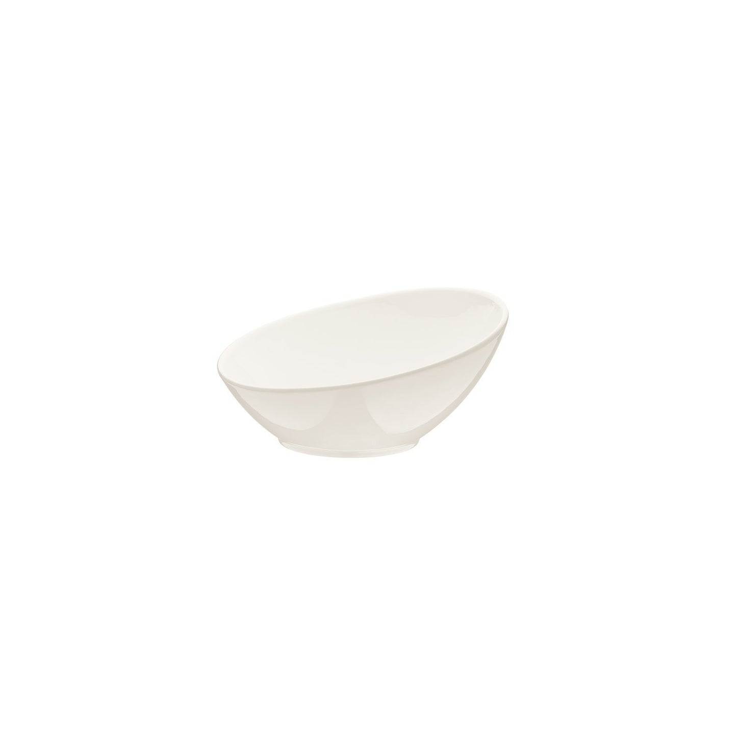 Gourmet dia.8.75" h:3" 29 oz. Round Warm White Vitrified Bowl