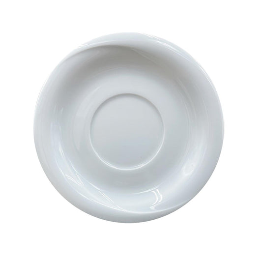 X-tanbul dia.5.75" Round White Porcelain Saucer